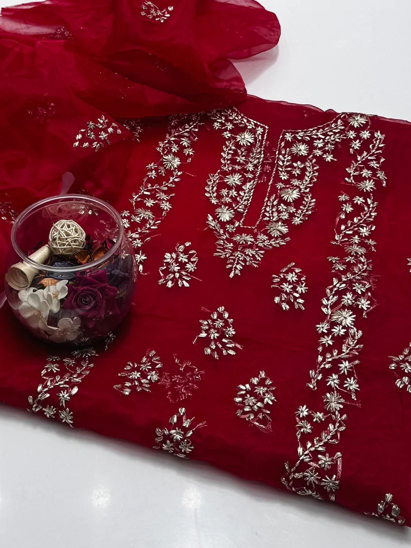 2 Pce organza Heavy LCD Gotta work