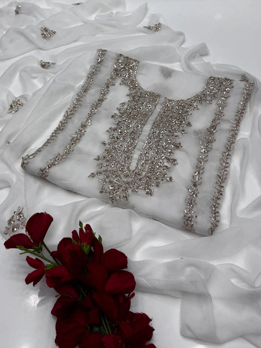 2 pce chiffon kurta Gotta Suit