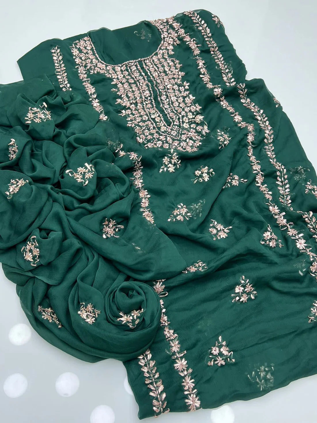 Party Wear LCD Gotta | Unstitched 2-piece