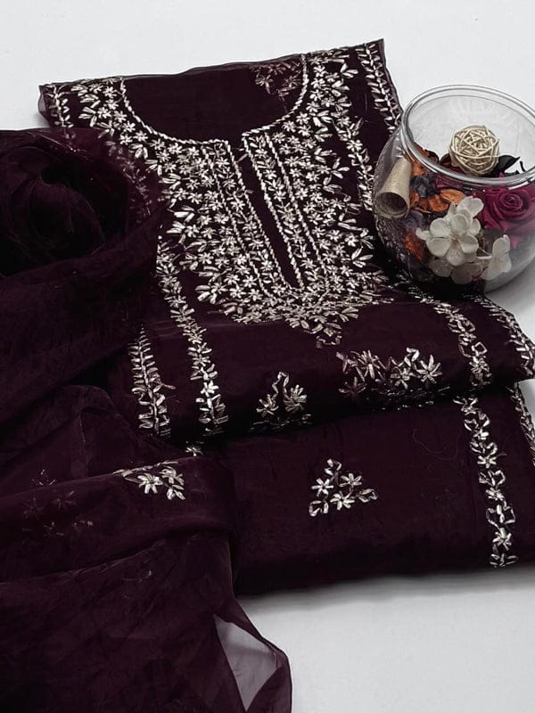 2 piece organza gotta